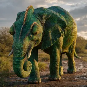 Chameleon + Elephant