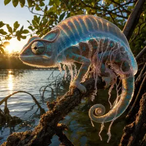 Chameleon + Jellyfish