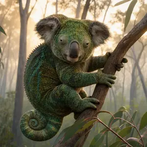 Chameleon + Koala
