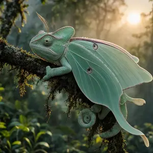 Chameleon + Moth