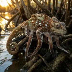 Chameleon + Octopus