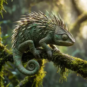 Chameleon + Porcupine