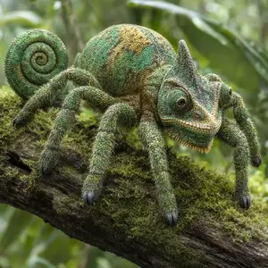Chameleon + Tarantula