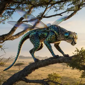 Cheetah + Dragonfly