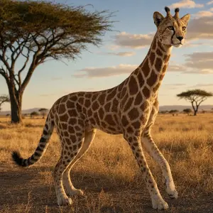 Cheetah + Giraffe
