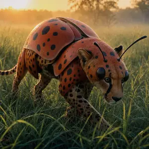 Cheetah + Ladybug