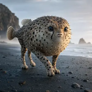Cheetah + Pufferfish