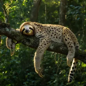 Cheetah + Sloth