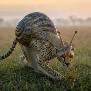 Cheetah + Snail