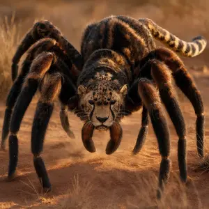 Cheetah + Tarantula