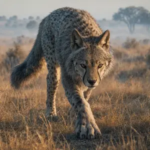 Cheetah + Wolf