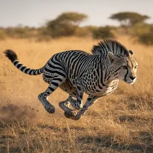 Cheetah + Zebra