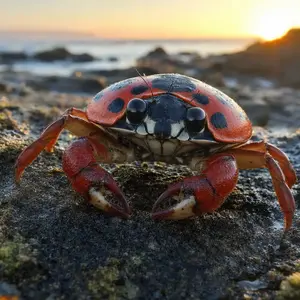 Crab + Ladybug