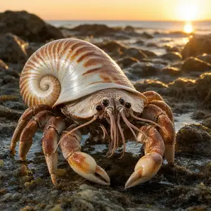 Crab + Nautilus