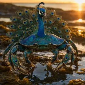 Crab + Peacock