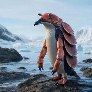 Crab + Penguin