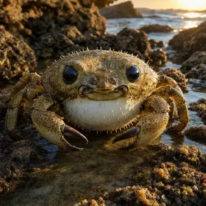 Crab + Pufferfish