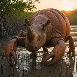 Crab + Rhinoceros