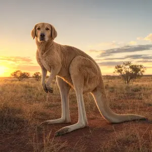 Dog + Kangaroo