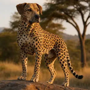 Dog + Leopard