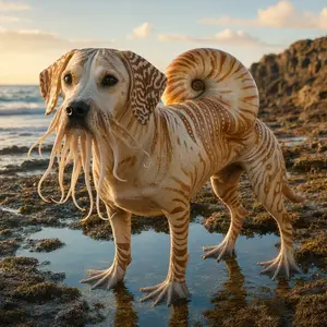 Dog + Nautilus