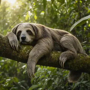 Dog + Sloth
