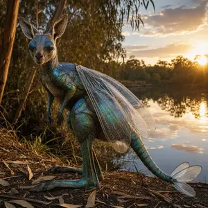 Dragonfly + Kangaroo