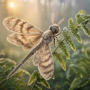 Dragonfly + Moth