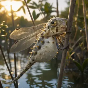 Dragonfly + Pufferfish
