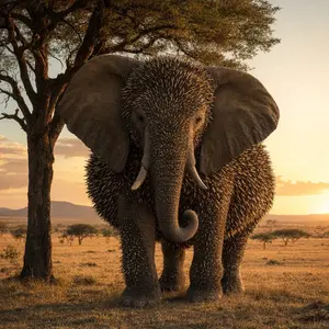 Elephant + Hedgehog