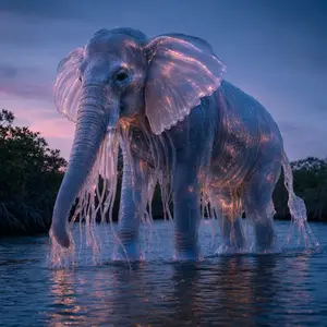 Elephant + Jellyfish