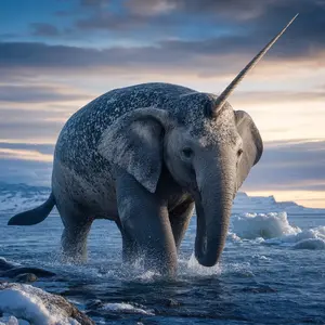 Elephant + Narwhal