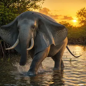 Elephant + Stingray