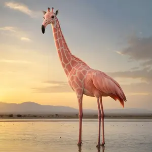 Flamingo + Giraffe