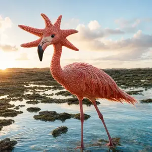 Flamingo + Starfish