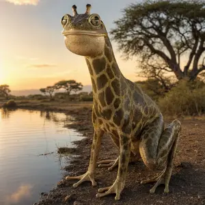 Frog + Giraffe