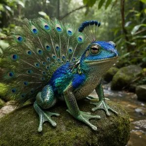 Frog + Peacock