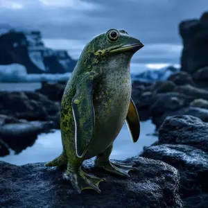 Frog + Penguin