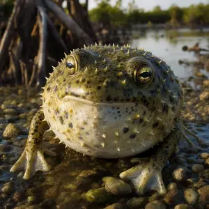 Frog + Pufferfish