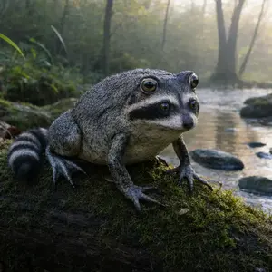 Frog + Raccoon