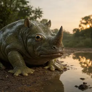 Frog + Rhinoceros