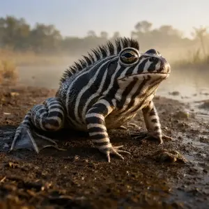 Frog + Zebra