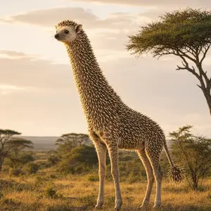 Giraffe + Hedgehog
