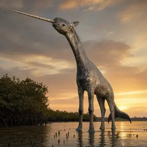 Giraffe + Narwhal