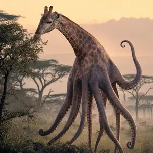Giraffe + Octopus