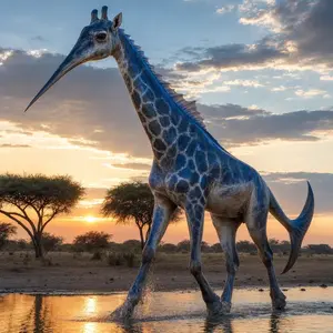 Giraffe + Swordfish