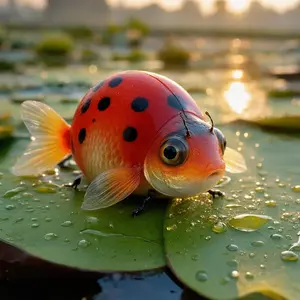 Goldfish + Ladybug