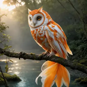 Goldfish + Owl