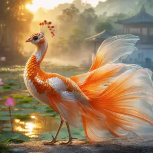 Goldfish + Peacock