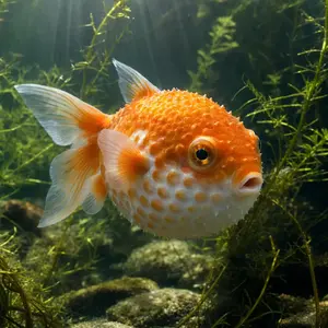 Goldfish + Pufferfish